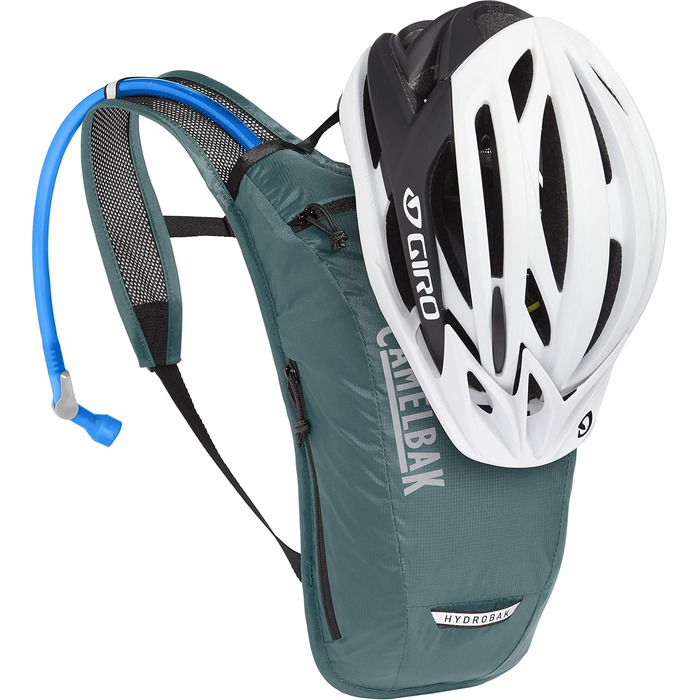 Велосипедний гідро-рюкзак CamelBak Hydrobak 1,4 л, алюміній/чорний, легкий питний рюкзак