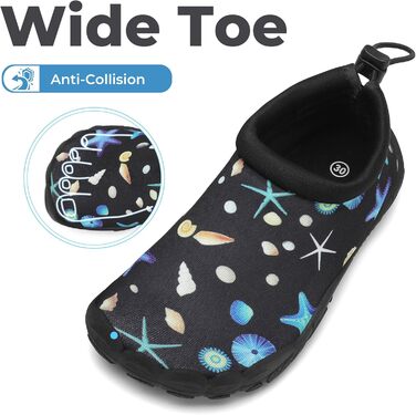 Дитячі шльопанці Mishansha для плавання та басейну, дихаючі, антиковзкі, розмір 24-35, блакитний/чорний