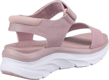 Сандли Skechers D'Lux Walker New Block для жінок (35 EU, Blush Mesh)