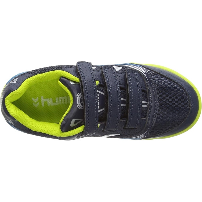 Дитячі спортивні зала Hallenschuhe Hummel ROOT Unisex, 28 EU, Graphite Sulphur Spring