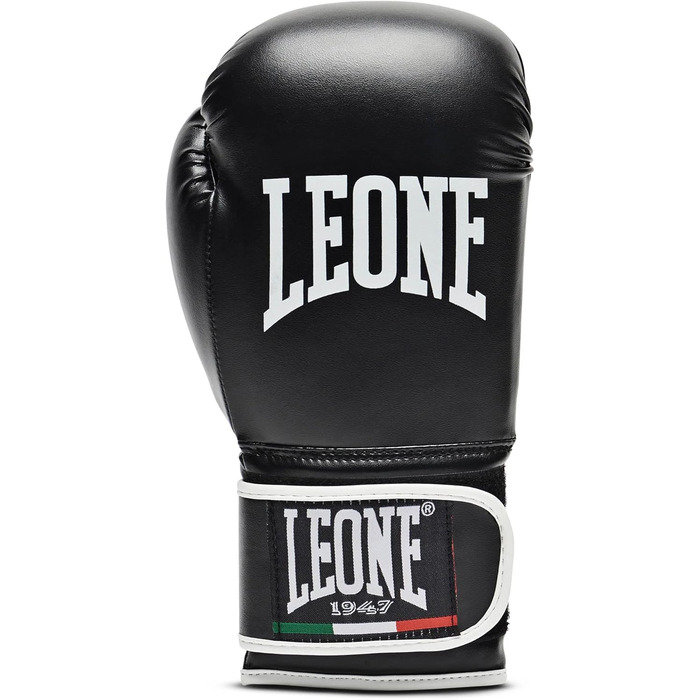 Боксерські рукавички LEONE 1947 Flash, унісекс, 8 унцій, чорні
