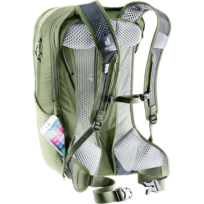 Велосипедний рюкзак Deuter Race Air 14+3 літри, спортивний, з вентильованою спинкою