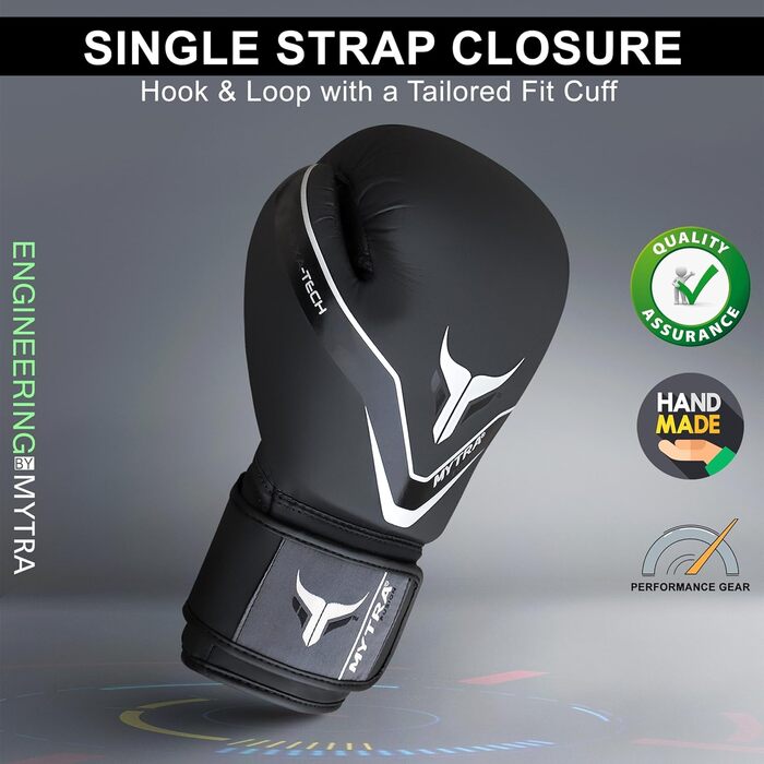 Боксерські рукавички Mytra Fusion для MMA, Муай Тай, Кікбоксингу, тренувань і спарингів, 10-16oz, чоловічі та жіночі