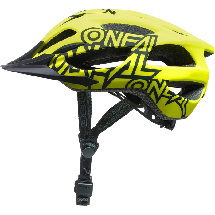 Велошолом O'NEAL Enduro All-Mountain для дорослих, ефективна вентиляція, регулювання розміру, неоново-жовтий, розміри XS/S/M (53-58 см)