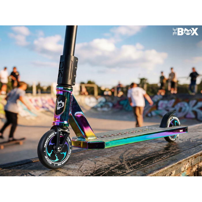 Трюковий самокат SOKE BOX kameleon SCS ABEC-9 HOLLOW CORE 110