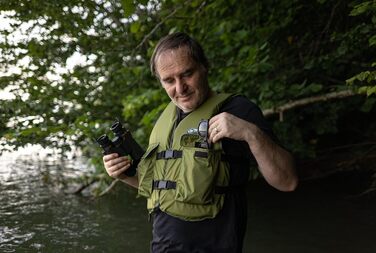 Рятувальний жилет MESLE Fisherman з кишенями, 50N, для риболовлі, каякінгу та SUP, оливковий, для дорослих XL+