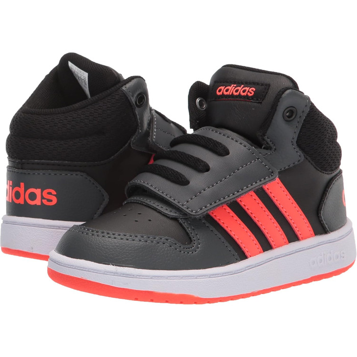 Дитячі фітнес-кеди adidas X_plr J, рожевий (1-4 роки, 12 см), чорно-червоно-сірий