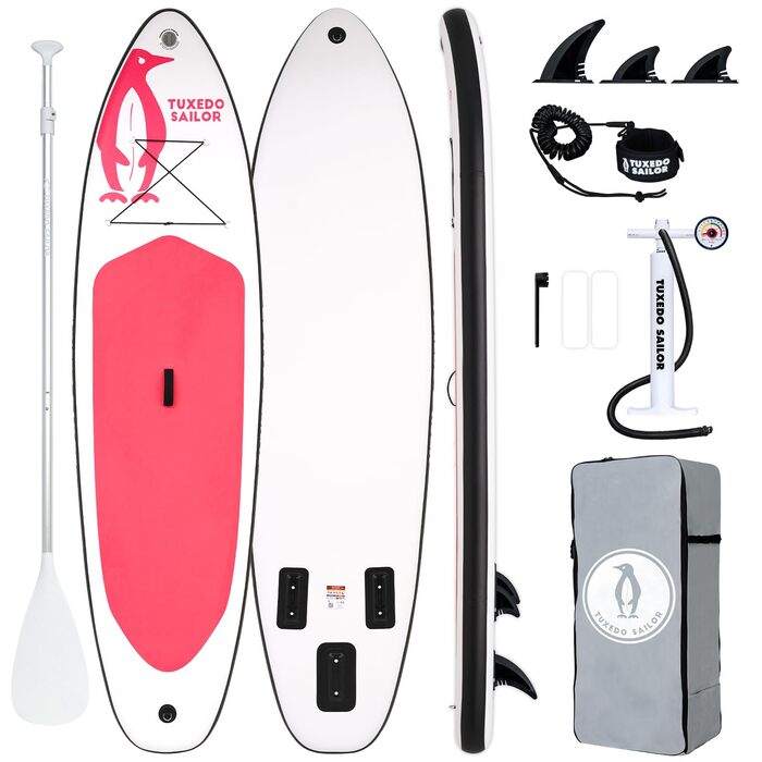 SUP дошка надувна Tuxedo Sailor 320 см з аксесуарами для дорослих, для початківців та досвідчених