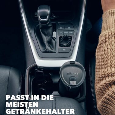 Термокружка Contigo West Loop Autoseal 470 мл, нержавіюча сталь, для кави та чаю, з кришкою від протікання, колір Earl Grey