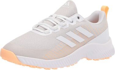 Жіноче golf-взуття Adidas Response Bounce 2 Sl (41 1/3 EU, сірий, білий, кислотний помаранчевий)