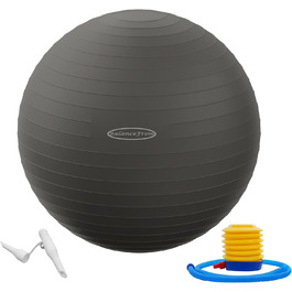 Гімнастичний м'яч BalanceFrom, протиковзкий, вибухозахищений, з насосом, 90 кг