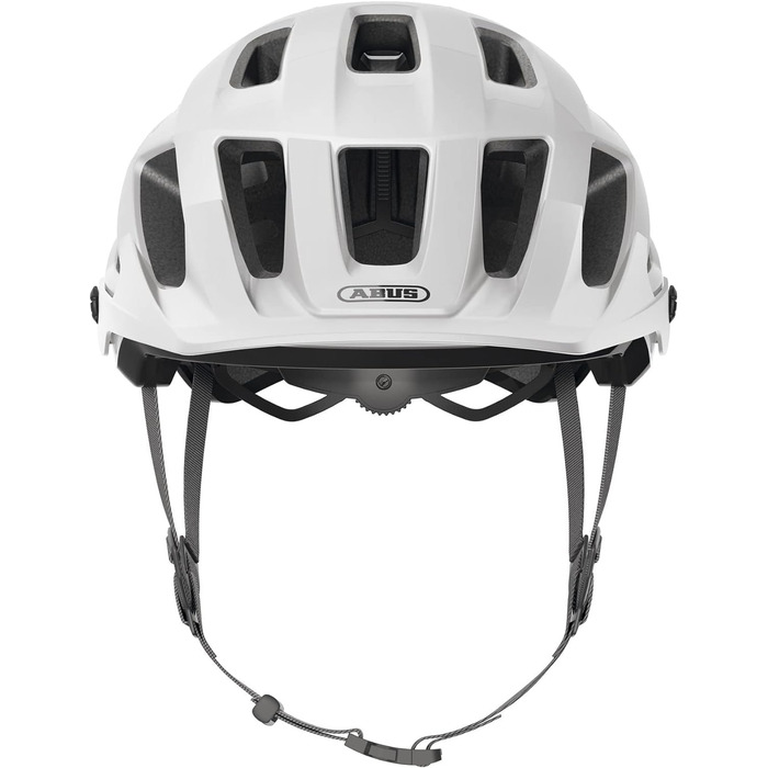 Велошолом ABUS Moventor 2.0 MIPS для MTB, універсальний, розмір L (57-61 см), білий, з посиленим захистом для бездоріжжя