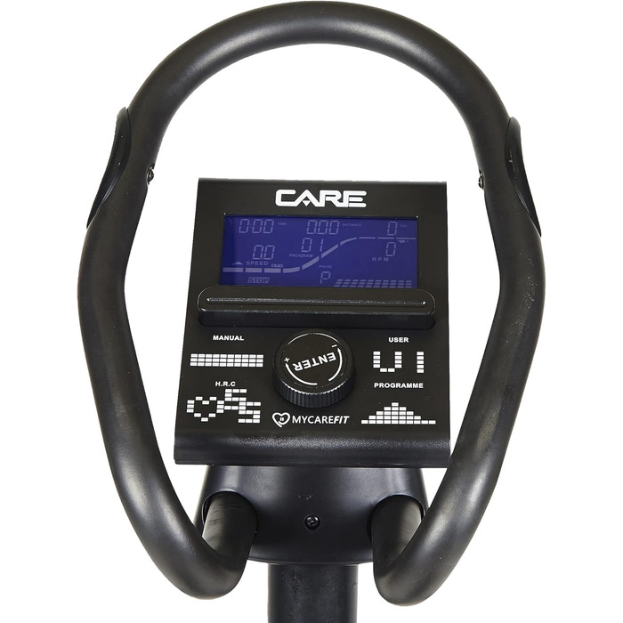 Еліптичний тренажер Care Fitness CE-685 з 24 програмами, моторизованим опором, LCD-дисплеєм і Bluetooth для Kinomap