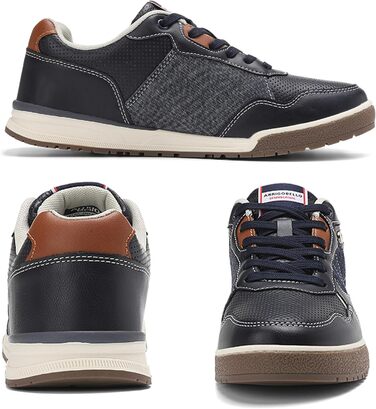 ARRIGO BELLO Кросівки чоловічі: спортивні, для відпочинку, робочі, Outdoor, легкі, для ходьби, розмір 41-46 (C, блакитний)