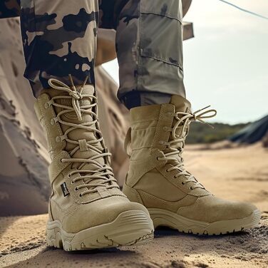 Черевики тактичні чоловічі FREE SOLDIER, пісочний колір, 41 EU