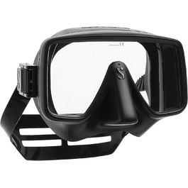 Маска для дайвінгу SCUBAPRO Frameless Gorilla чорна, універсальний розмір