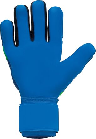 Воротарські рукавички Uhlsport Aquasoft HN для вологих умов, унісекс, розмір 8.5, сині/салатові