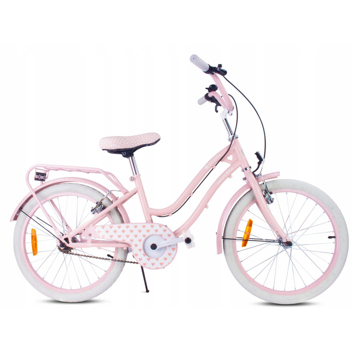 Дитячий велосипед Sun Baby Heart Bike 20 дюймів для дівчинки, рожевий