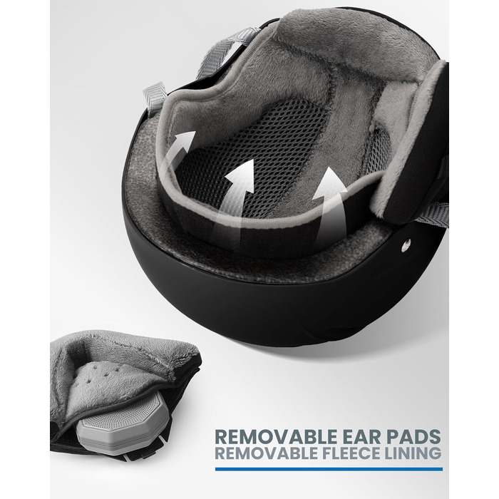 Шолом OutdoorMaster Kelvin II унісекс для гірськолижного спорту та сноуборду, чорний мат, вентиляція, 54-58 см