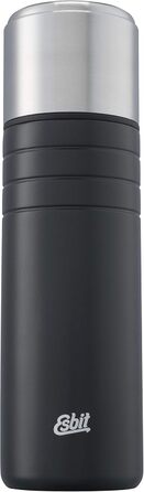 Термос Esbit Majoris з нержавіючої сталі, 1 л+, BPA-free, чорний і срібний, для дому, офісу та подорожей
