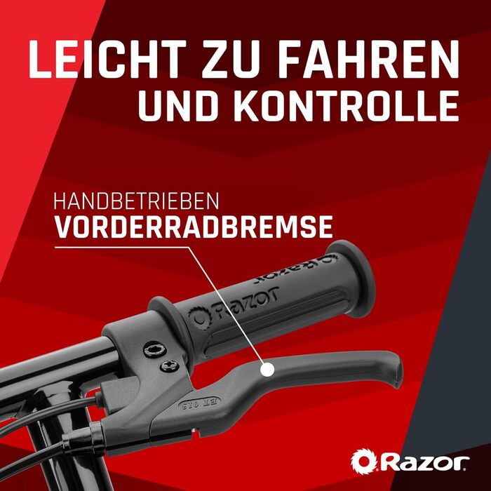 Електросамокат Razor E90 Power, чорний, для дітей