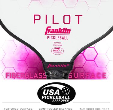 Падель для піклболу Franklin Sports Paddle Pilot, легка ракетка для гри
