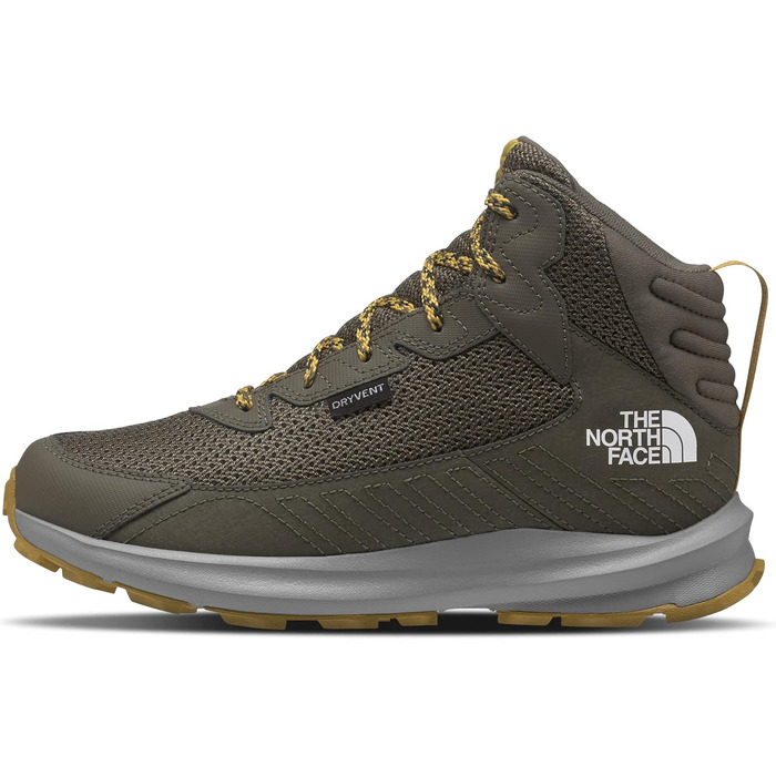 Трекінгові черевики The North Face Fastpack Hiker Mid Wp для хлопчиків, 32 EU, кольори Newtaupegreen Mineralgold