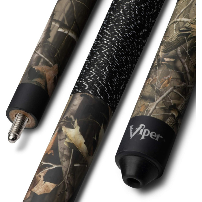 Сигнатурний більярдний кий Viper Realtree, 2-частинний, 144,8 см, камуфляж