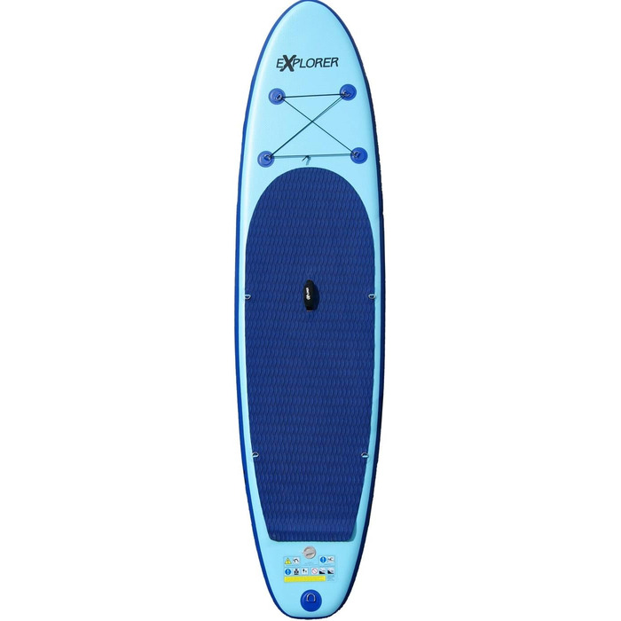 Надувна SUP-дошка EXPLORER ALF2 320 см, зелена, для серфінгу та веслування стоячи