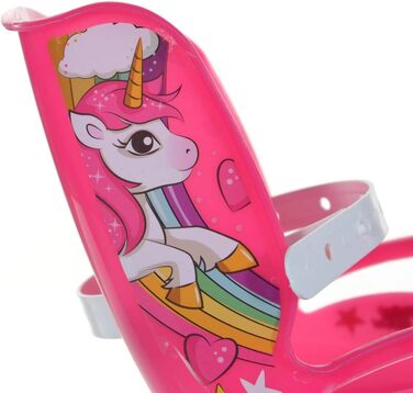 Дитячий велосипед Dino Bikes 144R-UN Einhorn, білий/рожевий, одношвидкісний