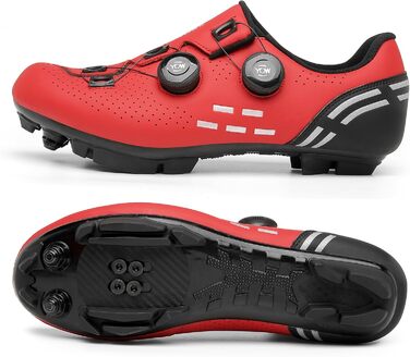 NGARY Велосипедні кросівки MTB для гірського велосипеда, дихаючі кросівки для катання, сумісні з SP 2 болтами, з клітами, для активного відпочинку (38 EU, A)