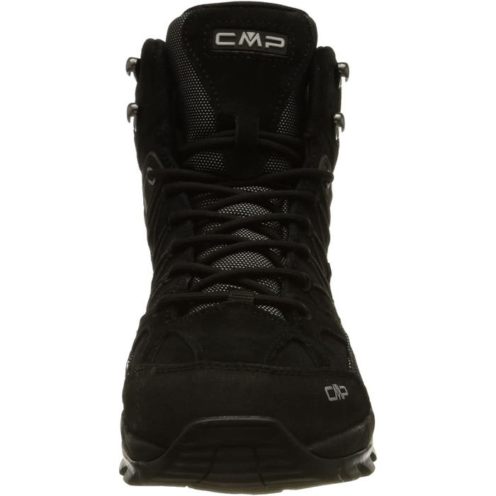 Черевики CMP Kinder Rigel MID WP - водонепроникні трекінгові черевики для дітей, чорні, 43 EU