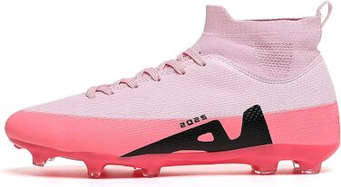 Футбольні черевики для дітей та дорослих: штучний газон, зал, тренування. AG, FG, TF. Розмір 36 EU, рожеві. 2309t Ag