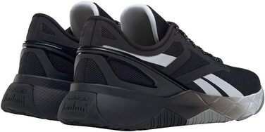 Крос-тренажери Reebok Nanoflex для чоловіків, 44.5 EU, чорний/білий/сірий