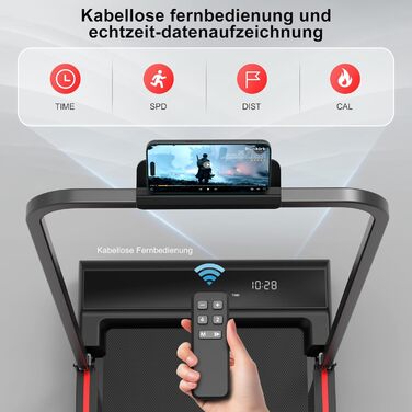 Електричний біговий міні-тренажер Laufpad для дому з пультом керування, компактний та легкий, ShabanJesy