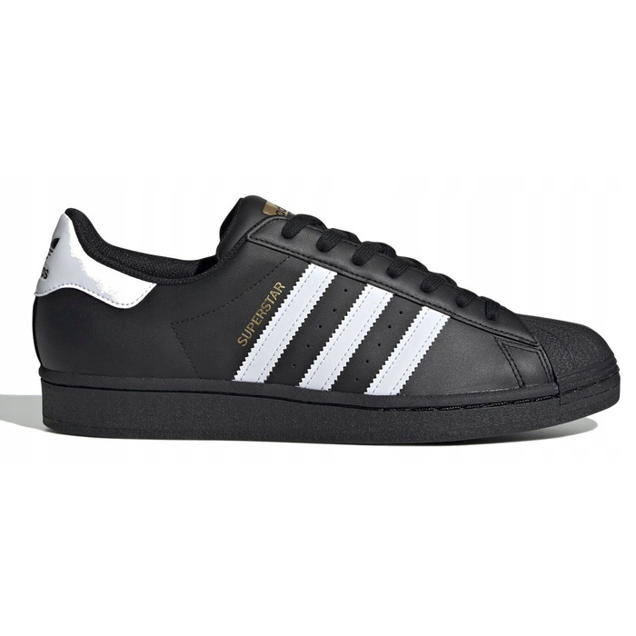 Кросівки adidas Superstar чорні/білі EG4959 шкіряні, розмір 40 2/3