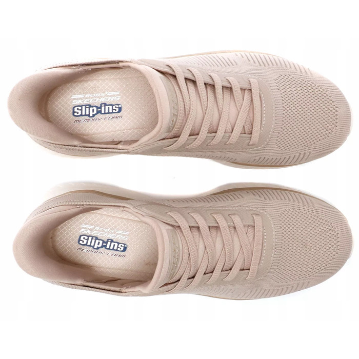 Жіночі кросівки Skechers BOBS Squad Chaos-Current Muse (117497NTGD), бежеві, розмір 39