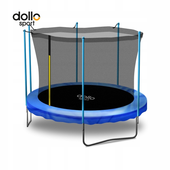 Садовий батут Dollo Sport 6 футів із сіткою, макс. навантаження 100 кг