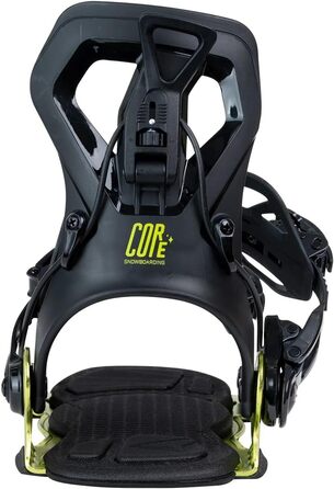 SP Core автоматичні кріплення для сноуборду Flow. Розміри для жінок та чоловіків, колір Gunmetal, фристайл та фрірайд Step On (L 43-45 EU)