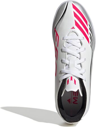 Дитячі футбольні бутси Adidas F50 Messi Club Indoor для залу, розмір 5, білі