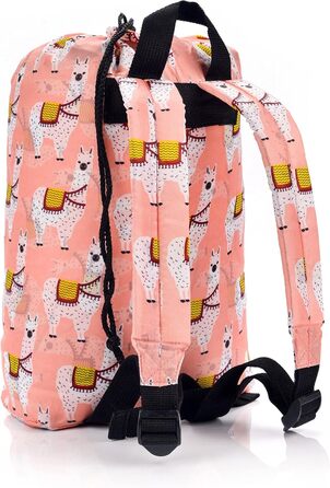 Дитячий спальний мішок Meteor Premium Kinder Ultraleicht - ультралегкий, для кемпінгу та подорожей, з рюкзаком (Лама)