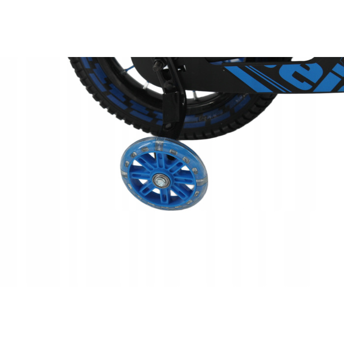 Дитячий велосипед 16 дюймів для хлопчика з кошиком, синій