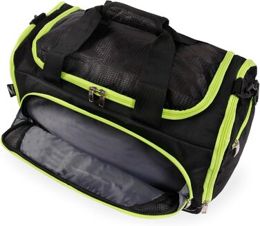 Спортивна сумка FILA Cypress Unisex, маленька сумка для спорту та аксесуарів, Onyx/Limette, універсальний розмір