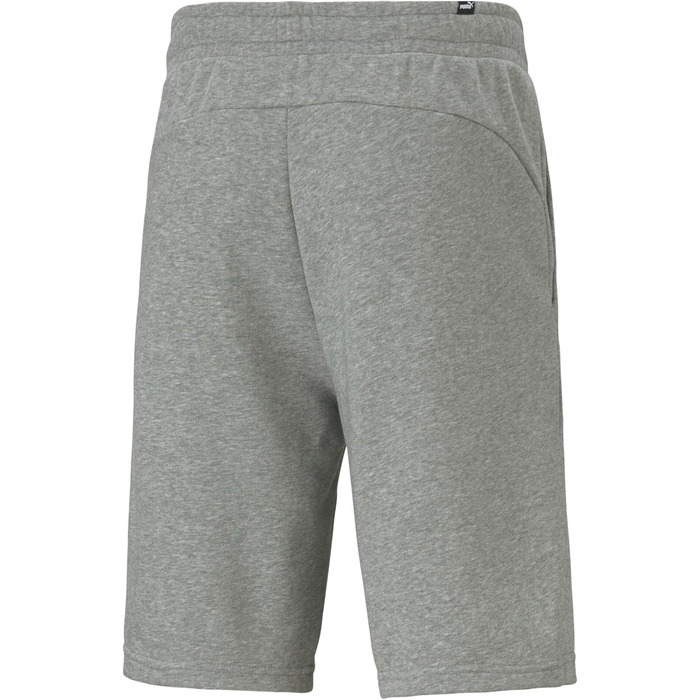 Чоловічі спортивні шорти PUMA Back, сірий меланж (Medium Gray Heather), розмір S