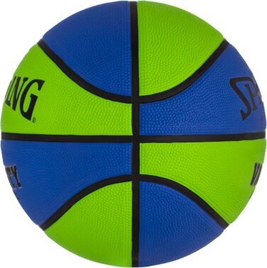 Баскетбольний м'яч Spalding Varsity, 74.9 см, синій/зелений