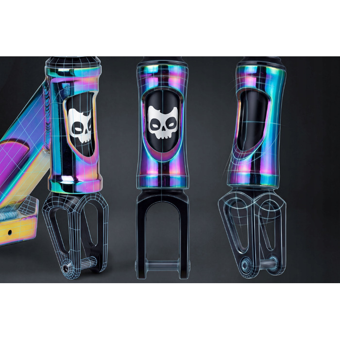 Трюковий самокат SOKE BOX kameleon SCS ABEC-9 HOLLOW CORE 110