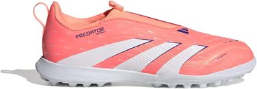 Дитячі футбольні бутси adidas Predator League Laceless Turf для штучного поля (38 EU, Оранжевий)