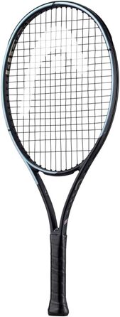 Дитяча тенісна ракетка HEAD Gravity Jr.25 2023, чорна, розмір рукоятки 07, для дітей 8-10 років