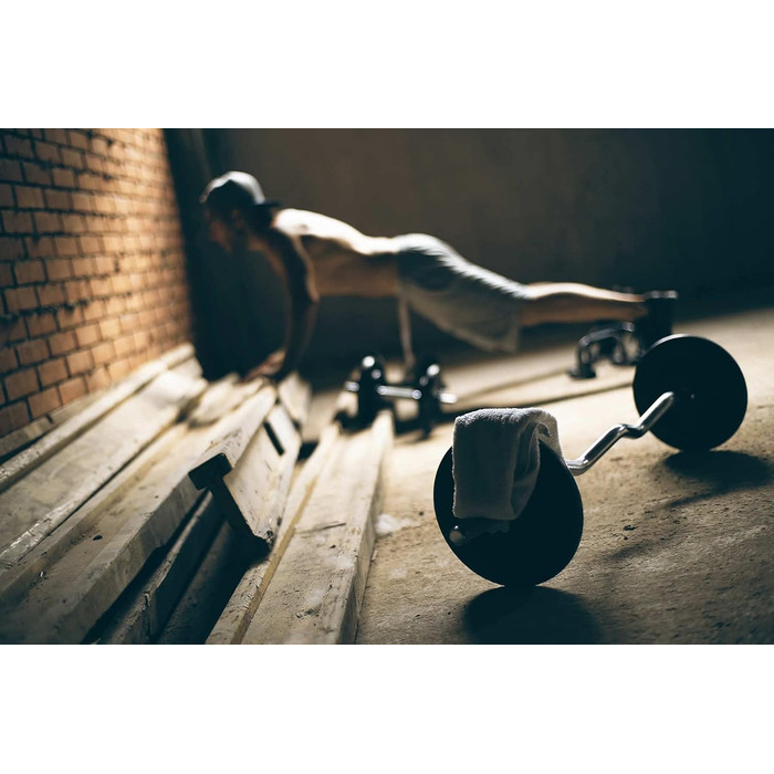 Диск DoYourFitness для гантелі, чавунний, 0,5-15 кг, отвір 28/29 мм, сірий