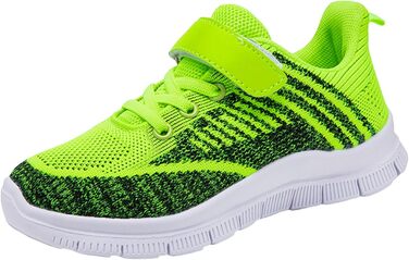 Дитячі спортивні кросівки для залу та фітнесу, зелені, розмір 40 EU, на липучці